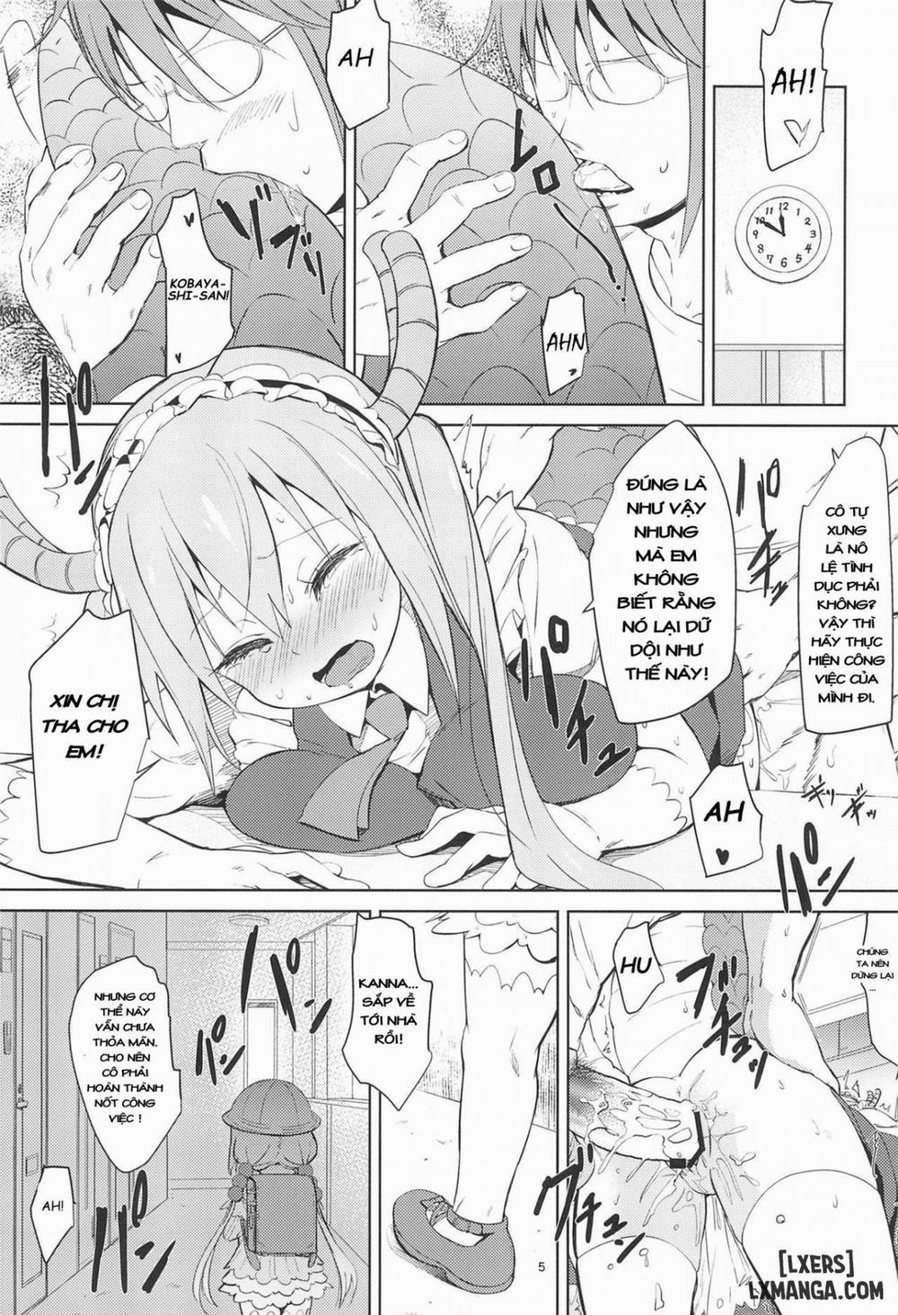 Miss Kobayashi's Dick Oneshot trang 4