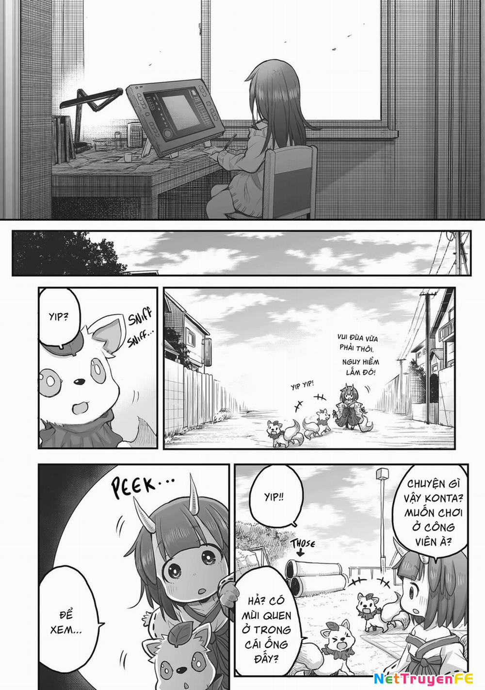 Miss Shachiku And The Little Baby Ghost 56 trang 12