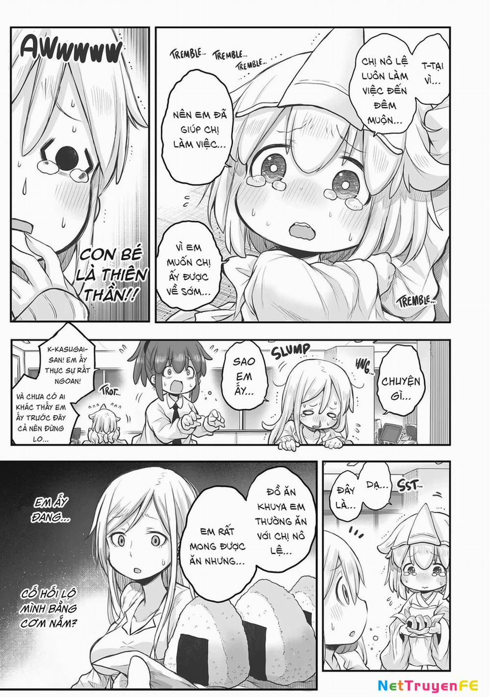 Miss Shachiku And The Little Baby Ghost 62 trang 3