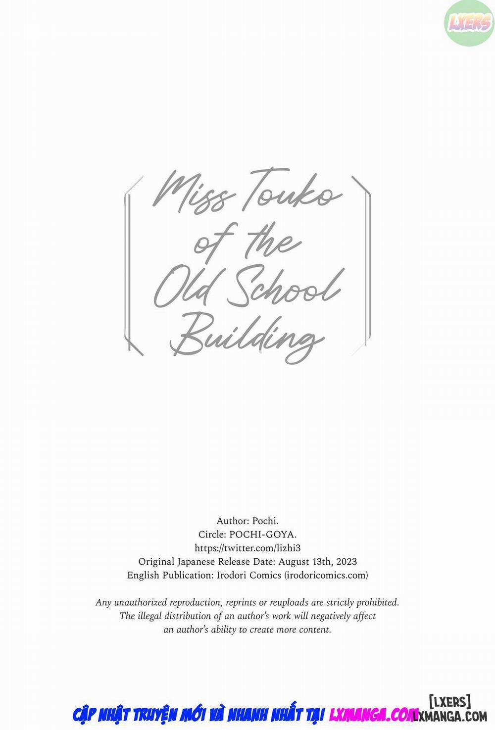 Miss Touko of the Old School Building Oneshot trang 35