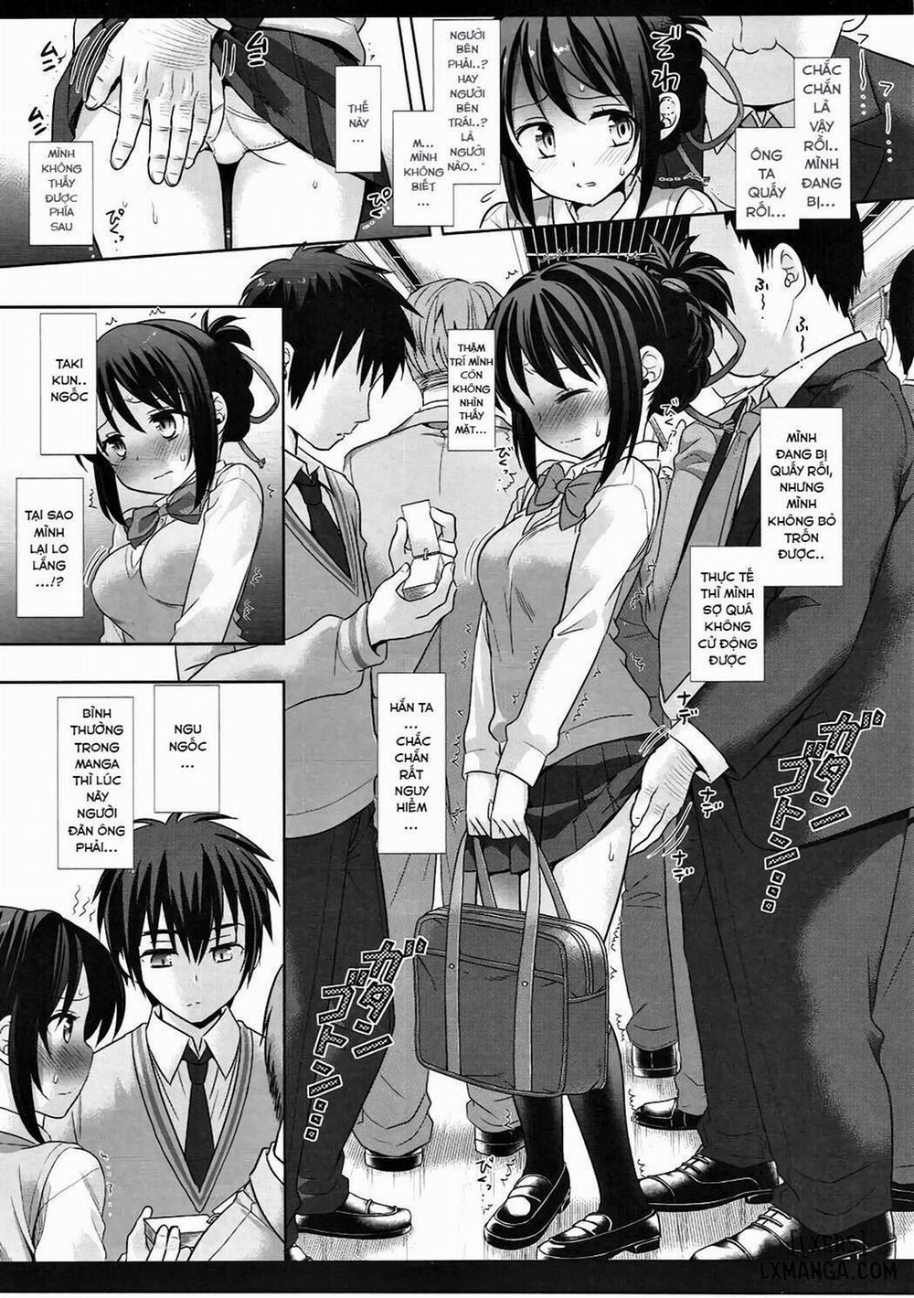 Mitsuha Chikan Densha Oneshot trang 4