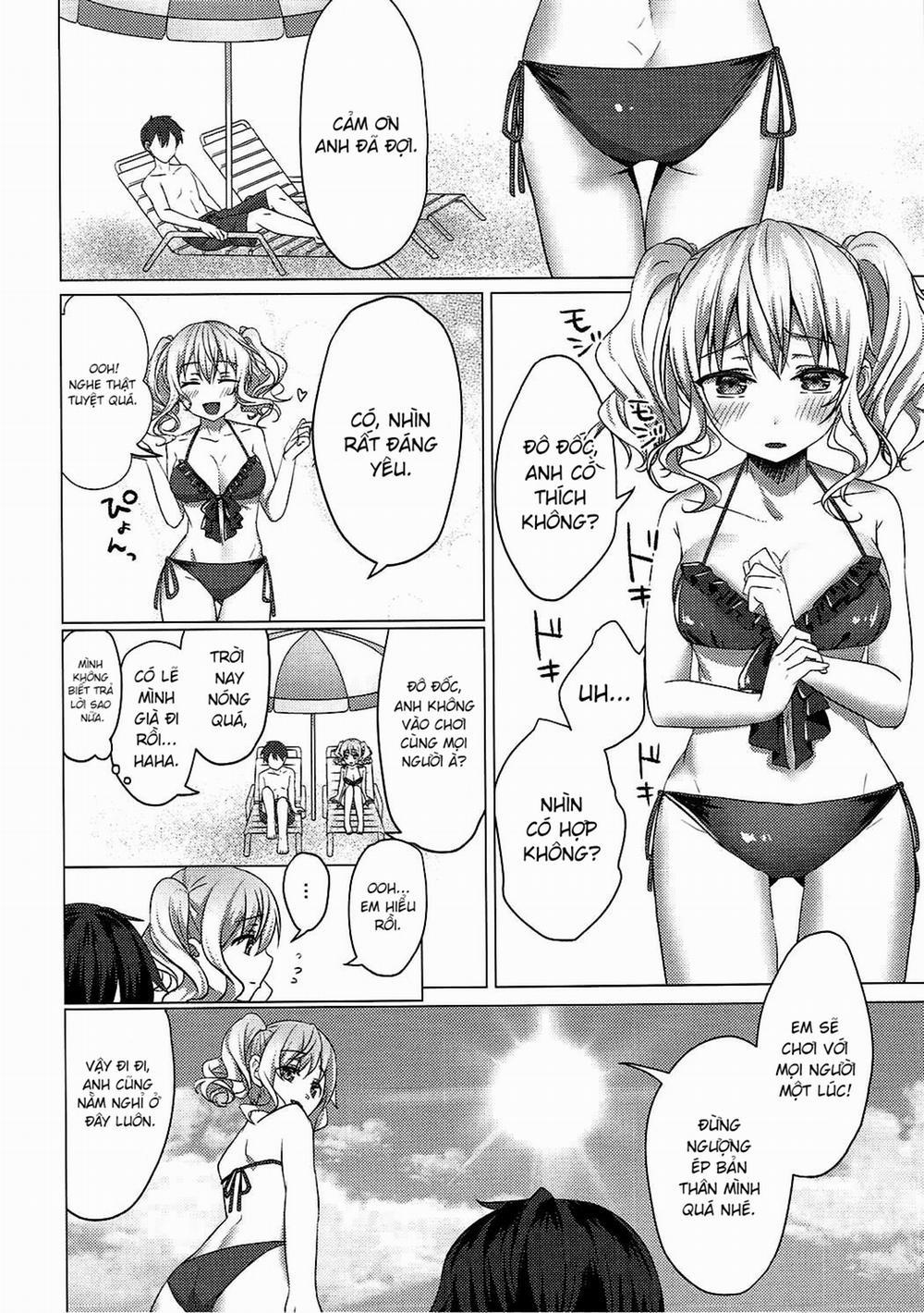 Mizugi no Kashima ga Erosugiru! (Kantai Collection -KanColle-) Oneshot trang 6