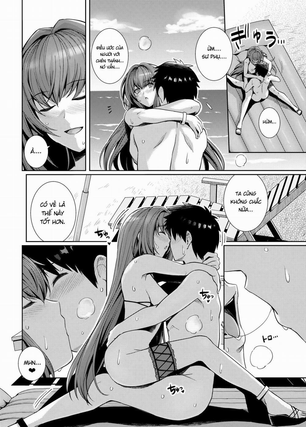 Mizugi Shishou to Koibito Ecchi Suru Hon Bản có che trang 16