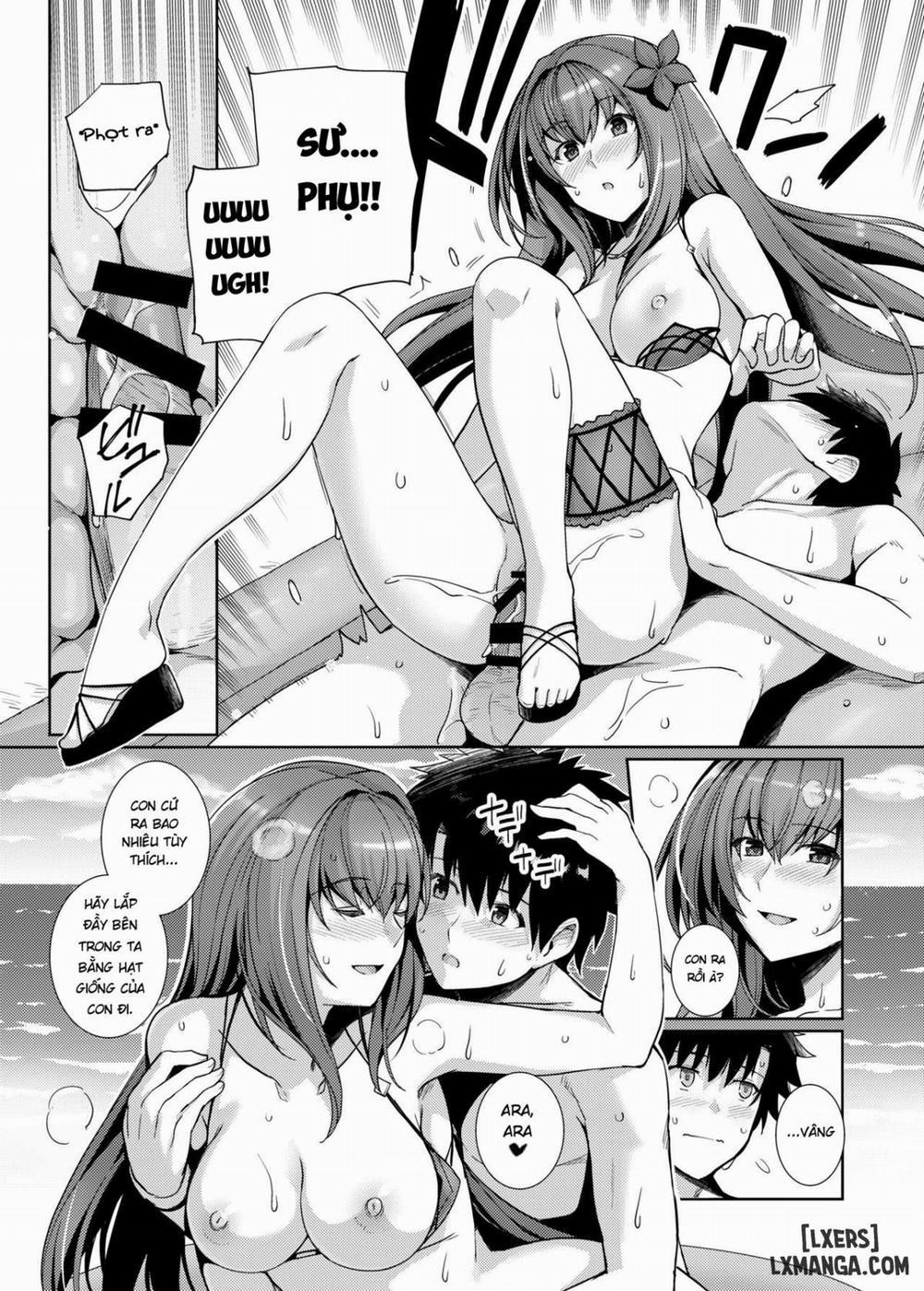 Mizugi Shishou to Koibito Ecchi Suru Hon Oneshot trang 10