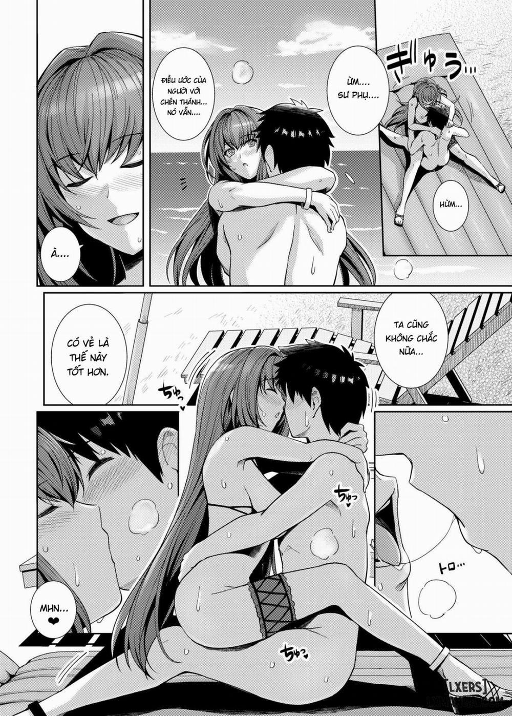 Mizugi Shishou to Koibito Ecchi Suru Hon Oneshot trang 16