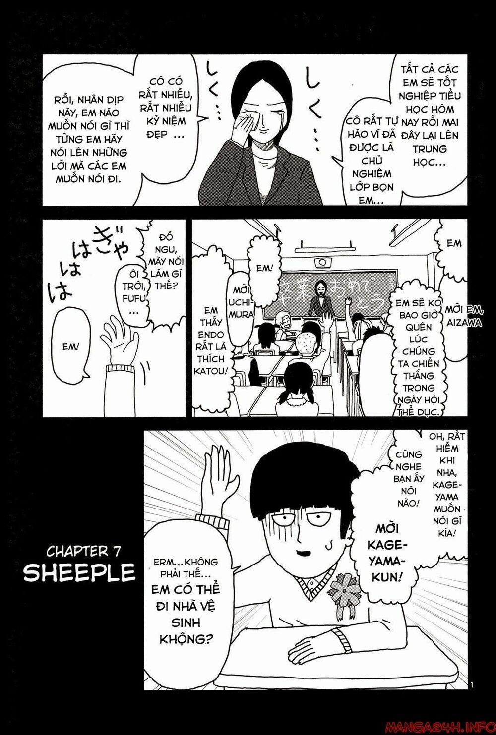 Mob Psycho 100 7 trang 1