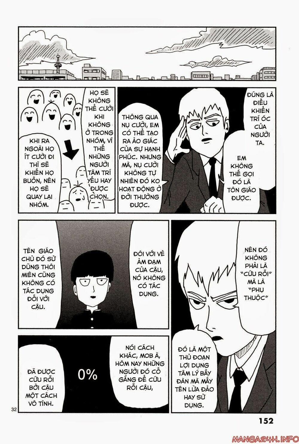 Mob Psycho 100 8 trang 32