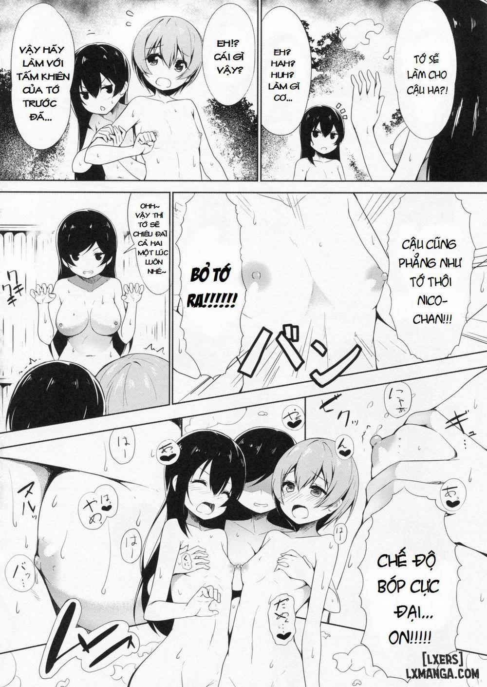 Mogyutto "bath" de Sekkinchuu Chương Oneshot Trang 17