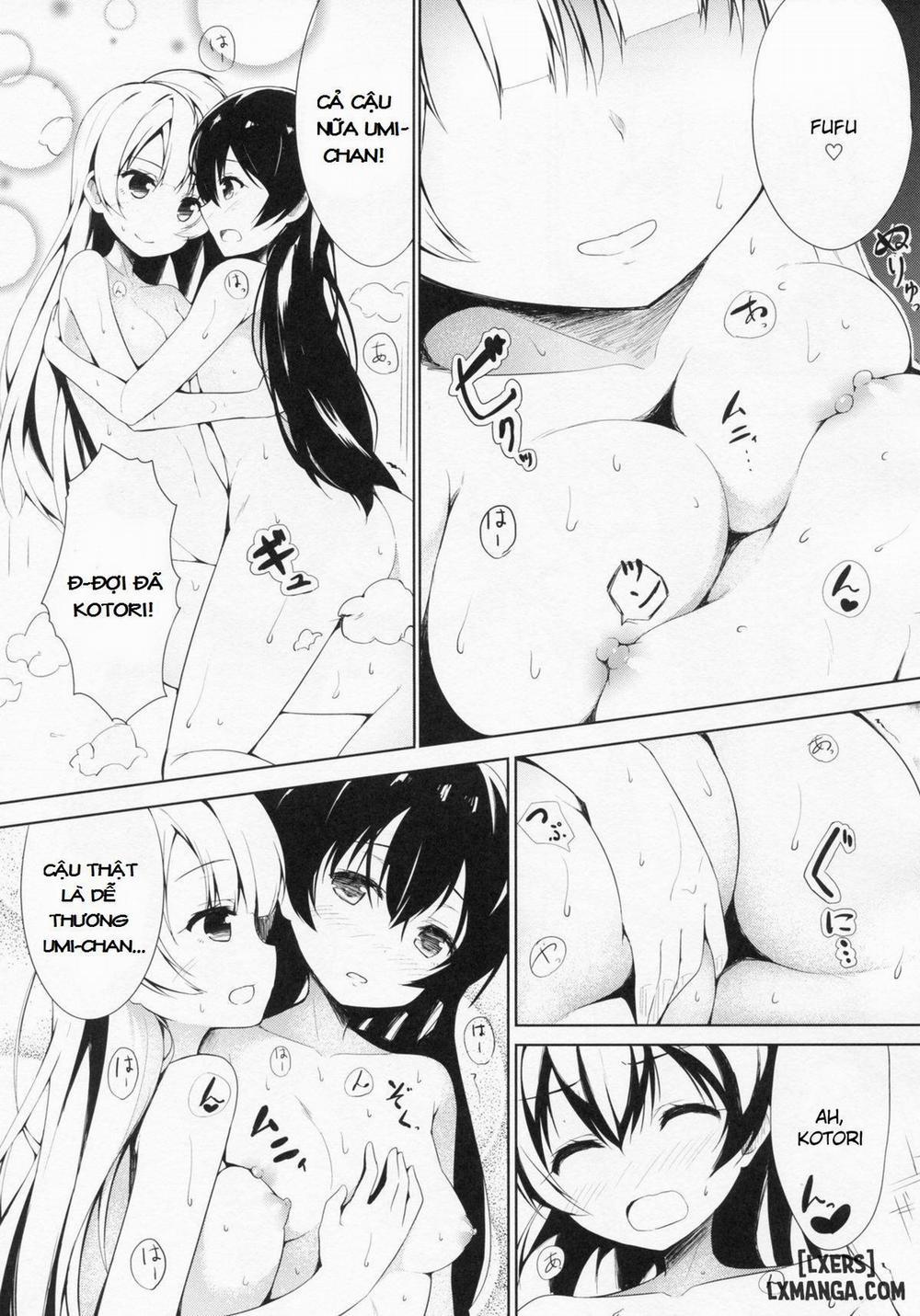 Mogyutto "bath" de Sekkinchuu Chương Oneshot Trang 10