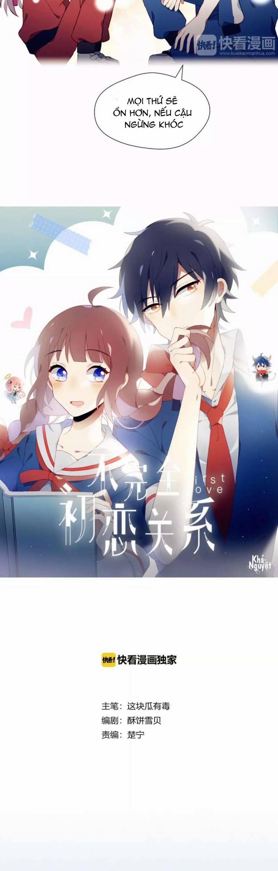 Mối Tình Đầu Chưa Được Trọn Vẹn 20 trang 1