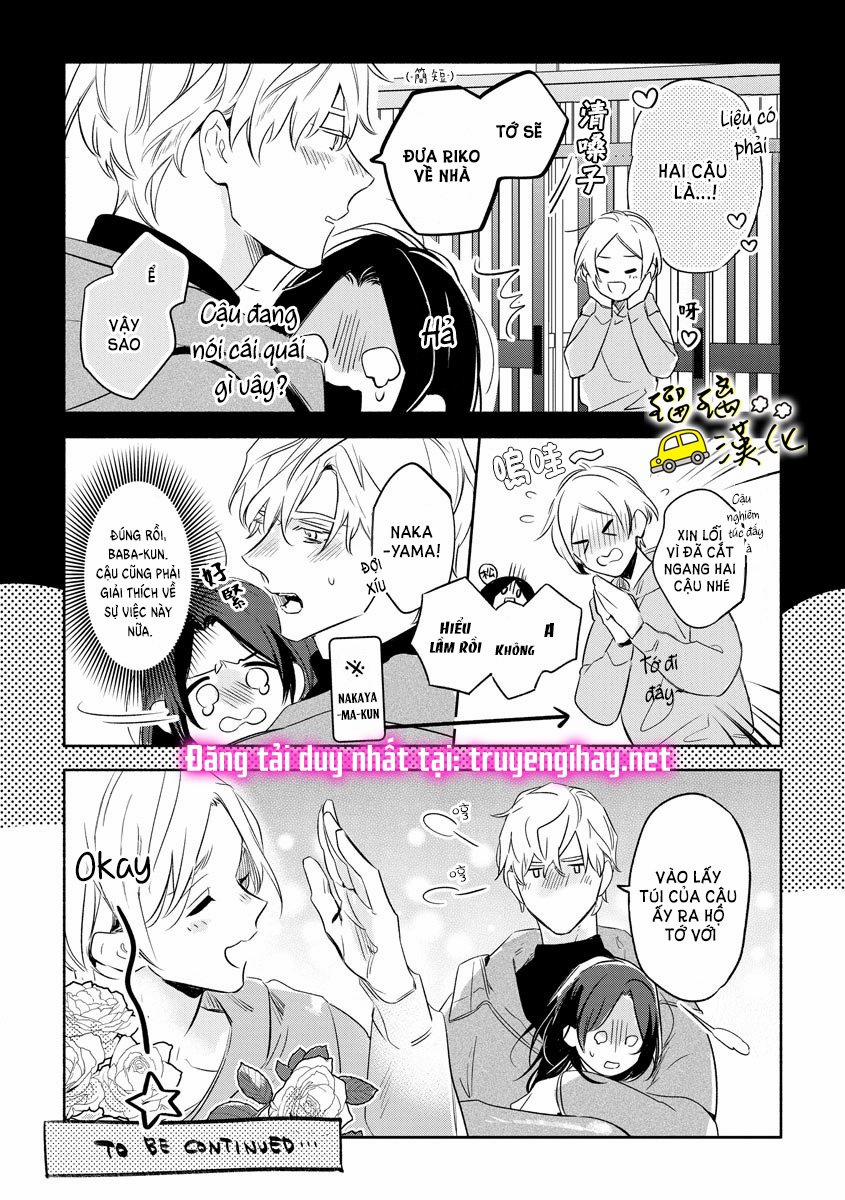 Mối Tình Ngọt Ngào Của Chàng Trai Nổi Tiếng Và Cô Nàng Trầm Lặng 1.2 trang 10