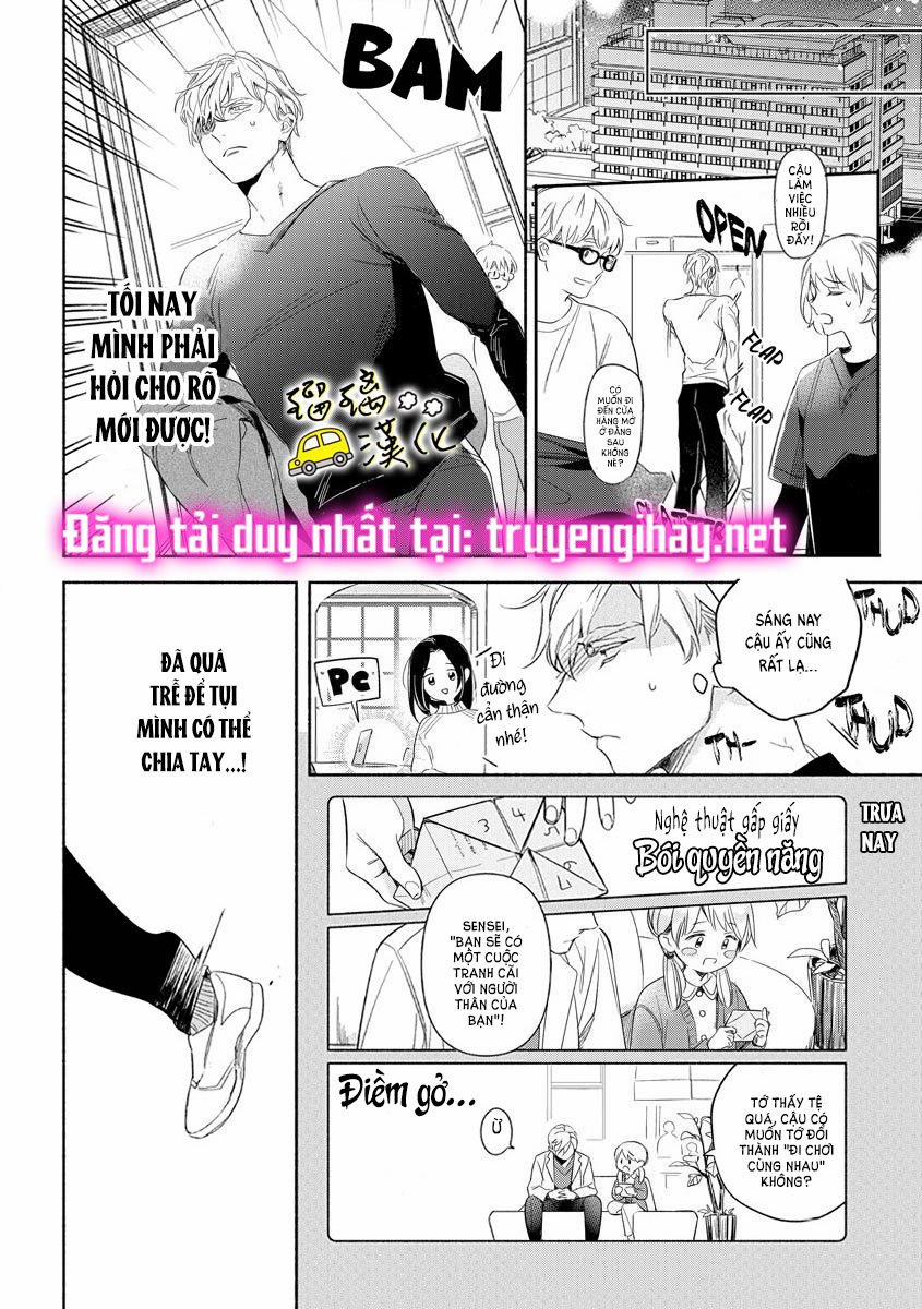 Mối Tình Ngọt Ngào Của Chàng Trai Nổi Tiếng Và Cô Nàng Trầm Lặng 6.1 trang 12