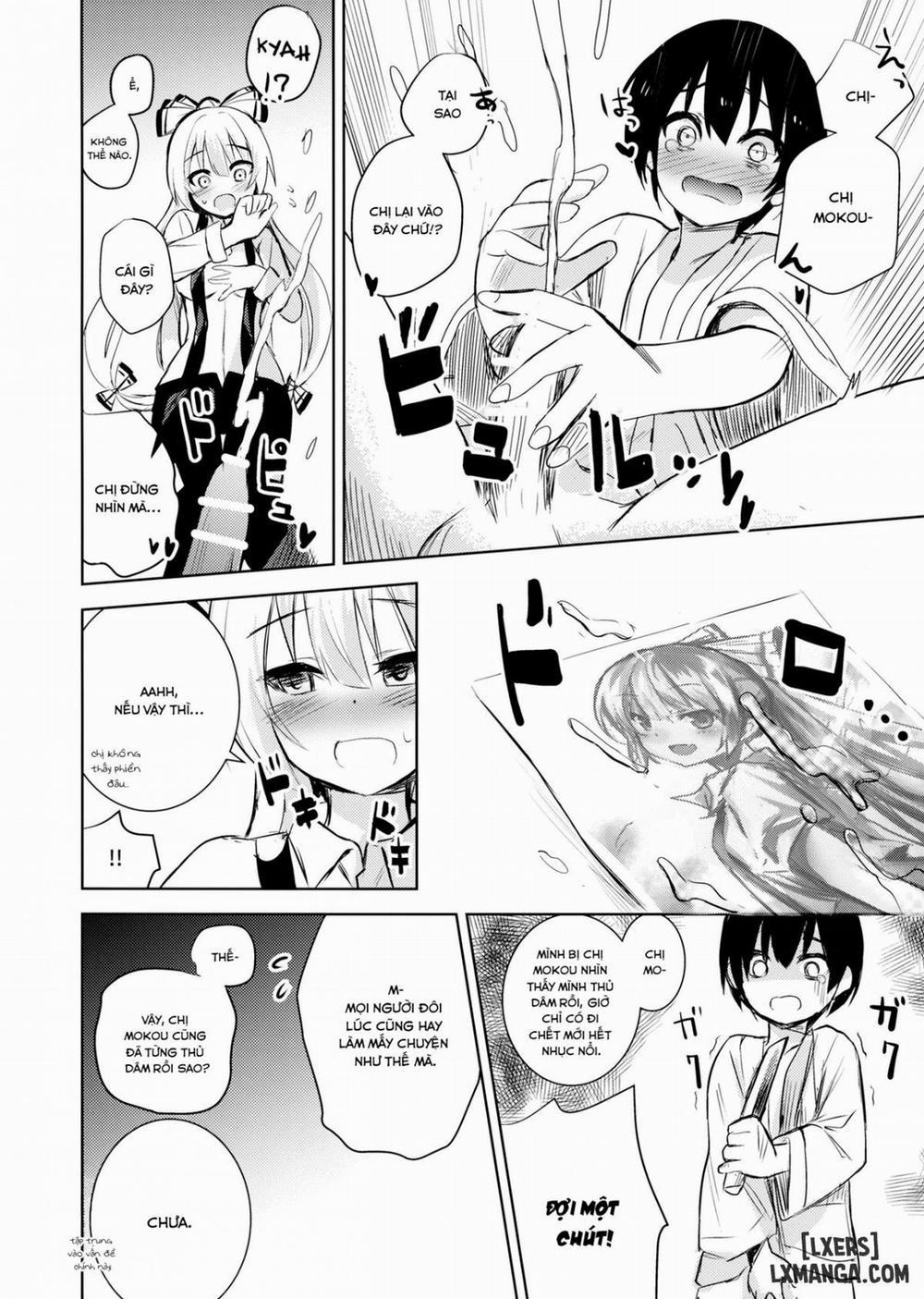 Mokou Onee-chan to Shota ga Ecchi Suru Hon Oneshot trang 4