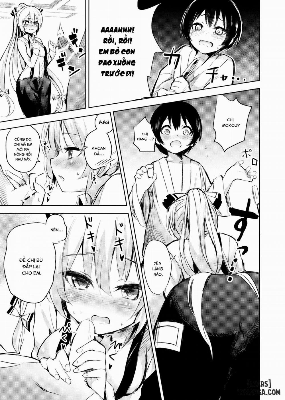 Mokou Onee-chan to Shota ga Ecchi Suru Hon Oneshot trang 5
