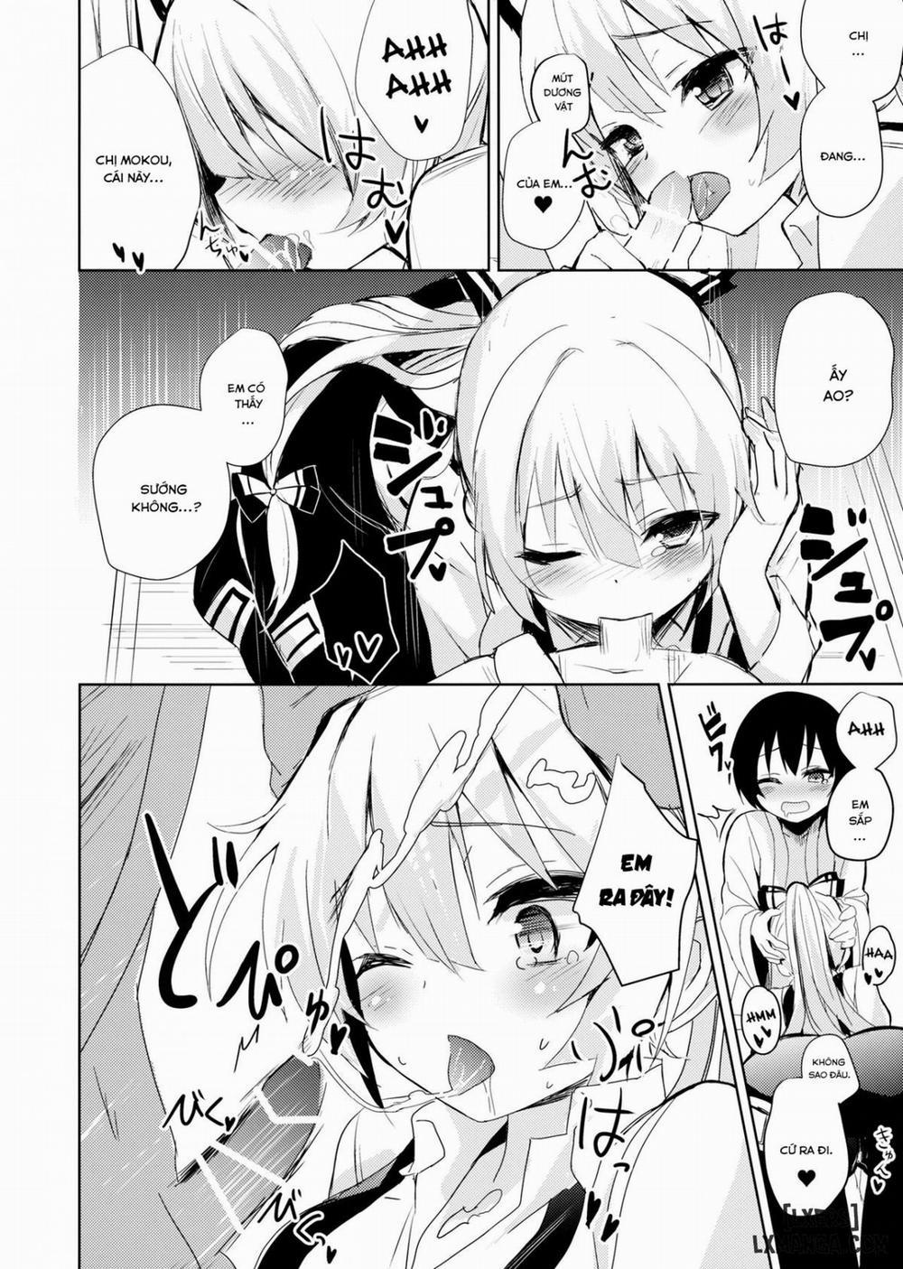 Mokou Onee-chan to Shota ga Ecchi Suru Hon Oneshot trang 6