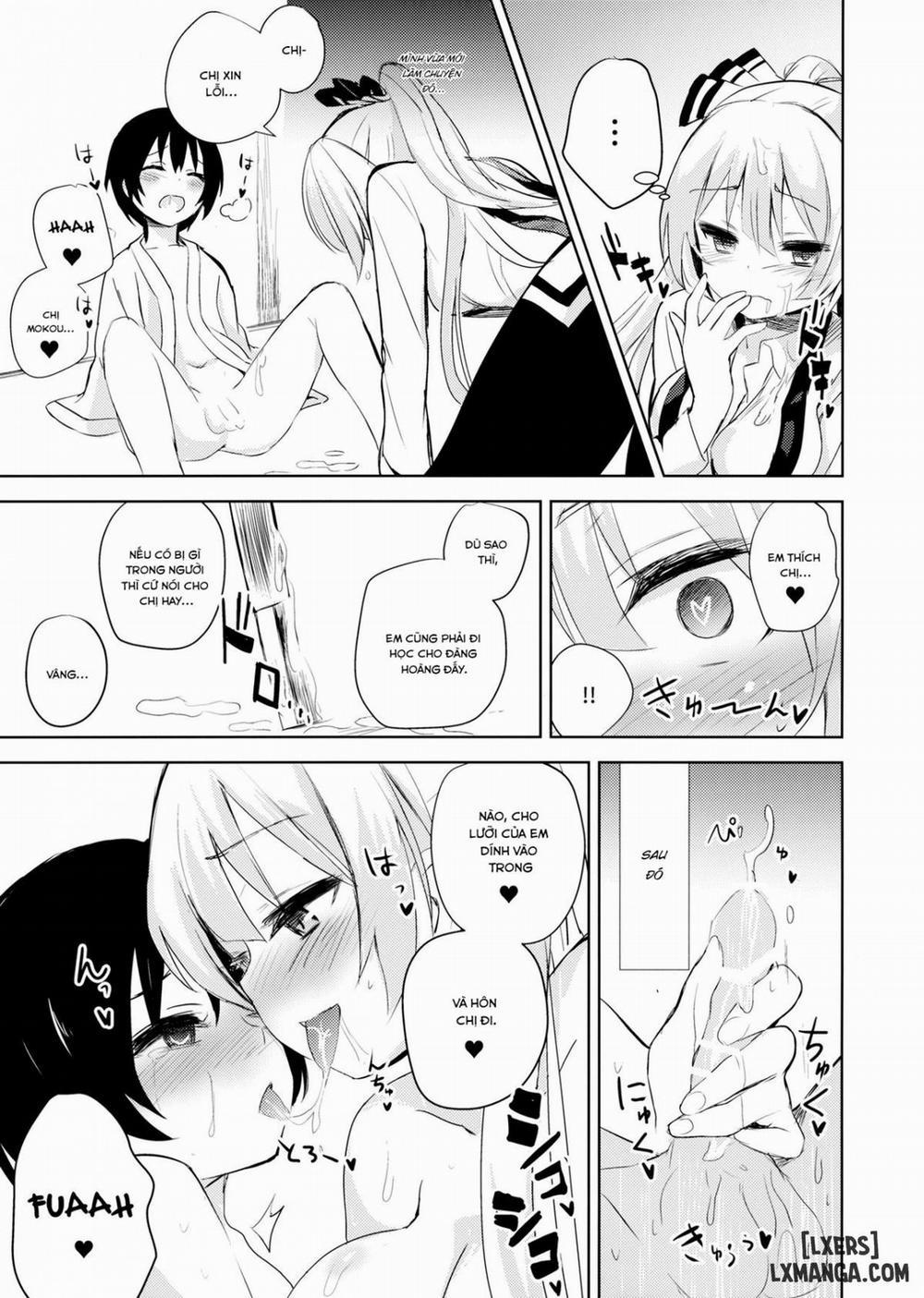 Mokou Onee-chan to Shota ga Ecchi Suru Hon Oneshot trang 7