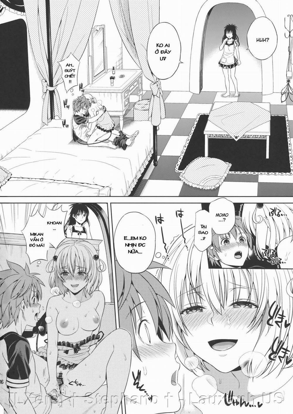Momoiro Passion (To LOVE-Ru Darkness) Oneshot trang 11