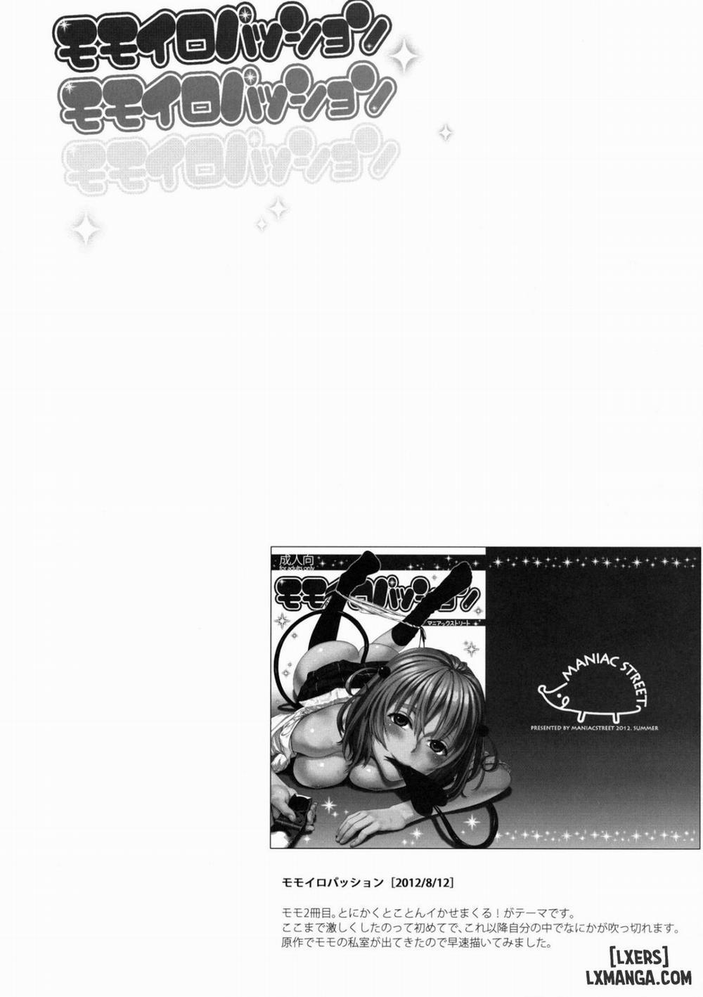 Momoiro Passion Oneshot trang 1