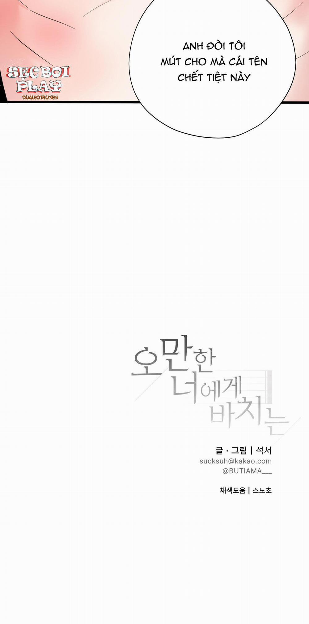 Món Quà Dành Cho Kẻ Ngạo Mạn 11 trang 40