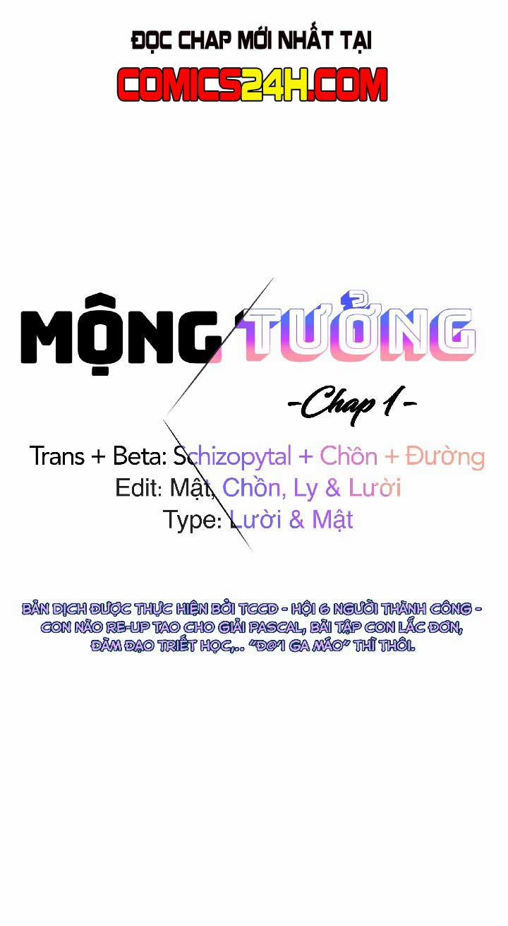 Mộng Tưởng Chương 1 Trang 2