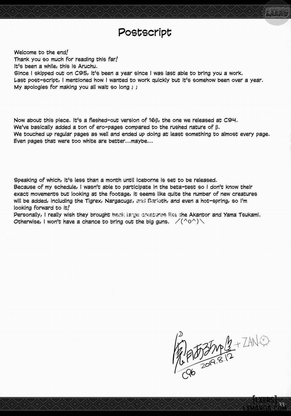 MonHun no Erohon 16 Oneshot trang 30