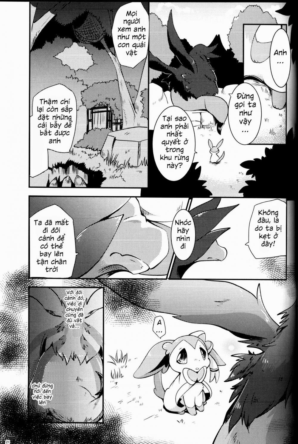 Mori no Kaibutsu to Chiisana Yousei (Pokemon) Chương Oneshot Trang 21