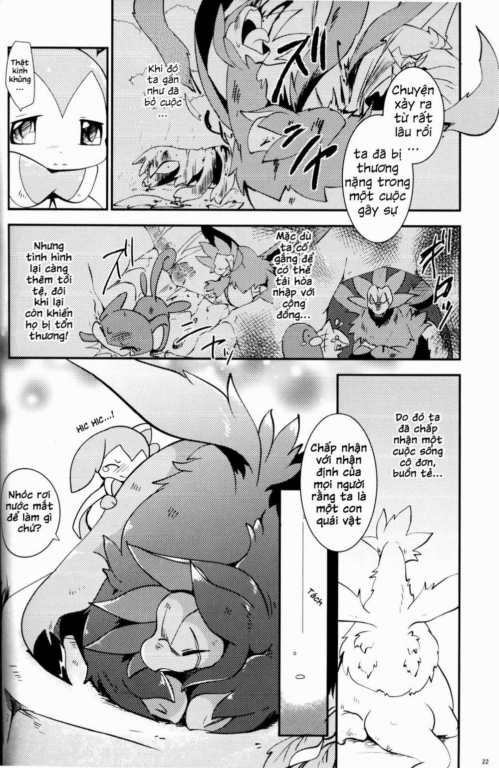 Mori no Kaibutsu to Chiisana Yousei (Pokemon) Chương Oneshot Trang 22