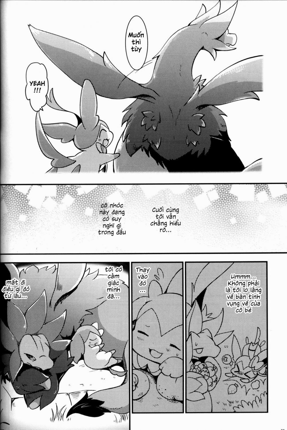 Mori no Kaibutsu to Chiisana Yousei (Pokemon) Chương Oneshot Trang 26