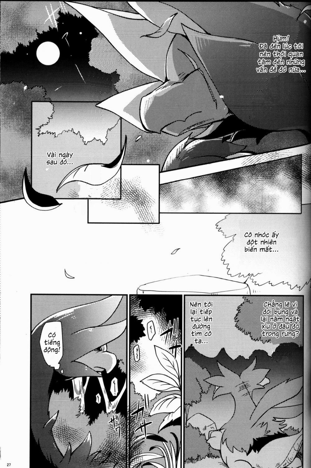 Mori no Kaibutsu to Chiisana Yousei (Pokemon) Chương Oneshot Trang 27