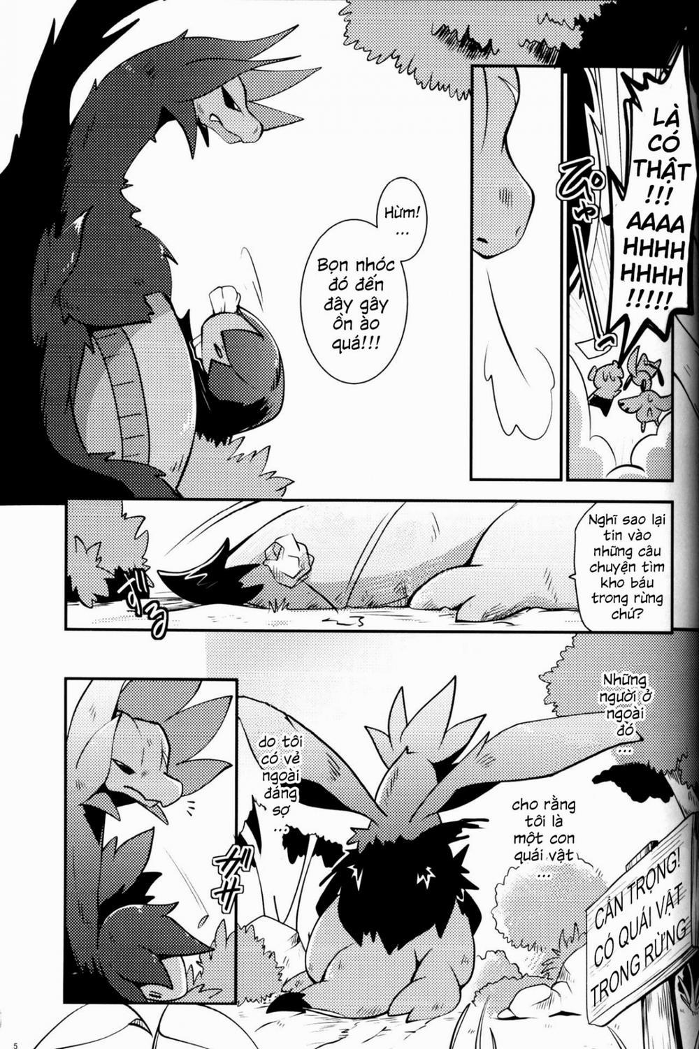 Mori no Kaibutsu to Chiisana Yousei (Pokemon) Chương Oneshot Trang 5