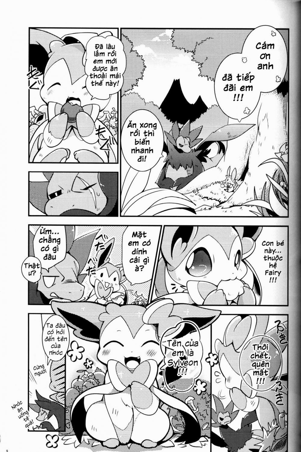 Mori no Kaibutsu to Chiisana Yousei (Pokemon) Chương Oneshot Trang 9