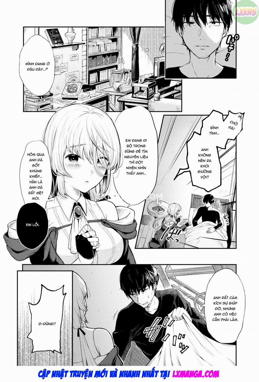 Mori no Majo to Ikidaore no Oji-san Oneshot trang 2
