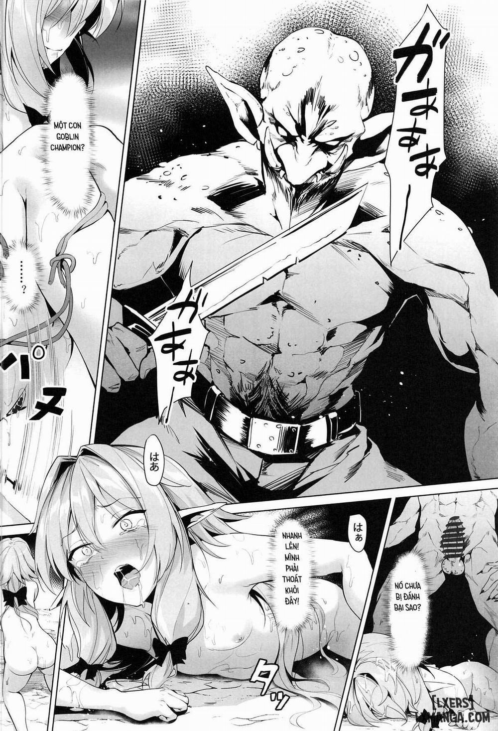 Moshi Onna Seirei ga Goblin ni Tsukamattara Oneshot trang 17