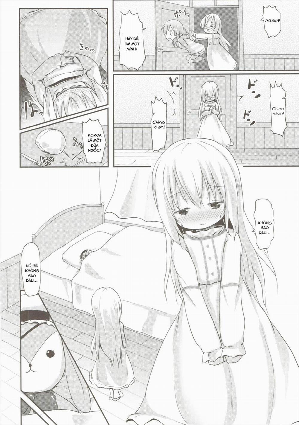 Moshikashite, Chino-chan Onesho Shichatta no?? 2 (Gochuumon wa Usagi desu ka?) Chương Oneshot Trang 5