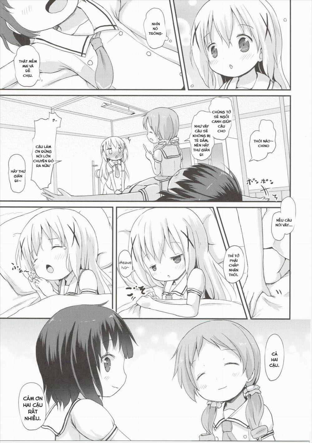 Moshikashite, Chino-chan Onesho Shichatta no?? 2 (Gochuumon wa Usagi desu ka?) Chương Oneshot Trang 10