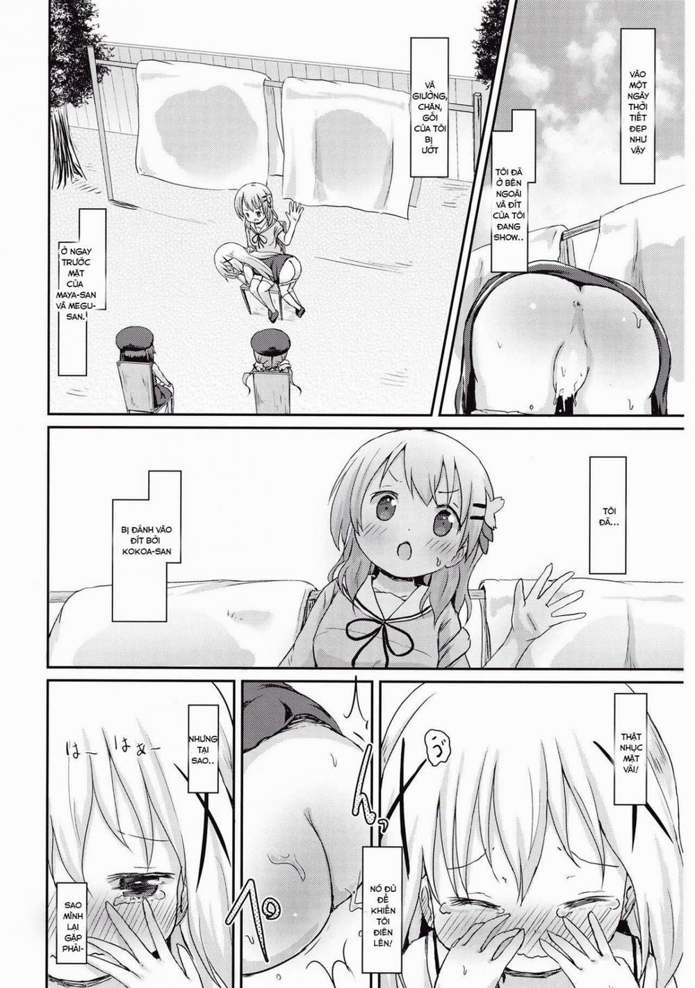 Moshikashite, Chino-chan Onesho Shichatta no?? (Gochuumon wa Usagi desu ka?) Chương Oneshot Trang 19