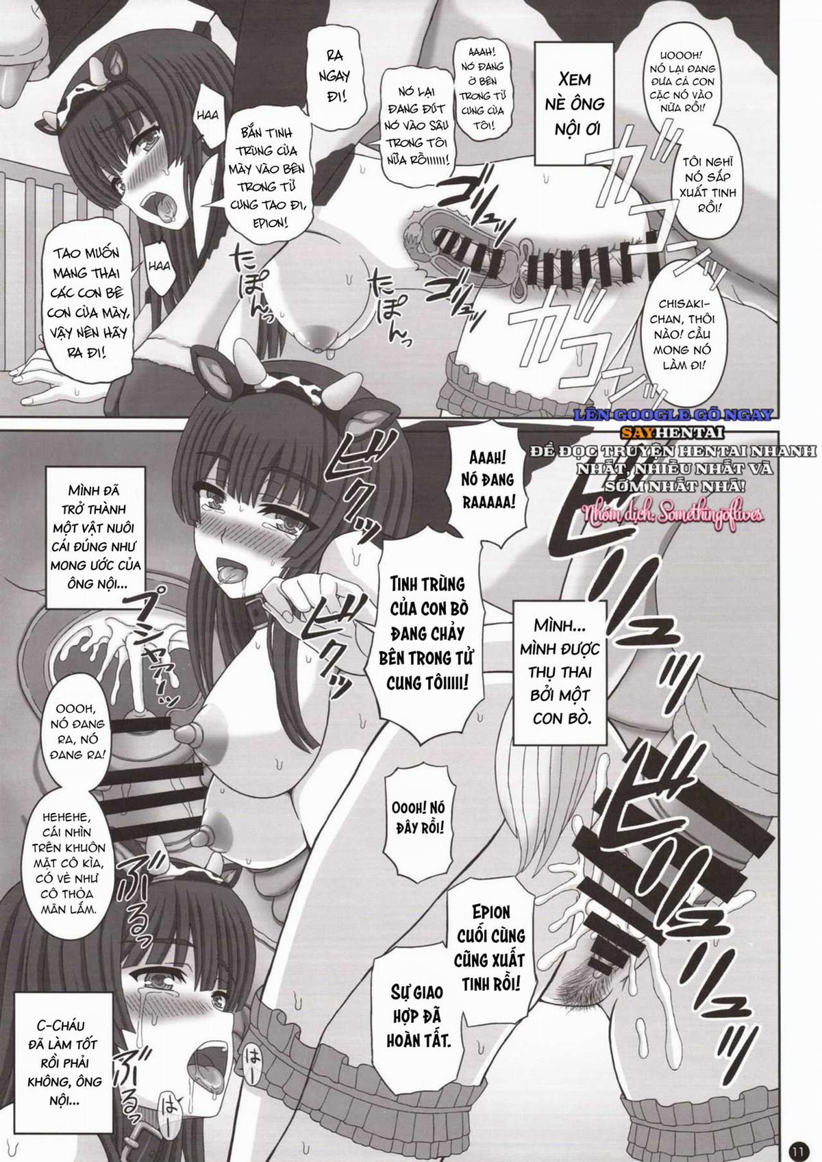 Một cô gái trẻ được thụ tinh và giao phối bởi một con bò 1 trang 9