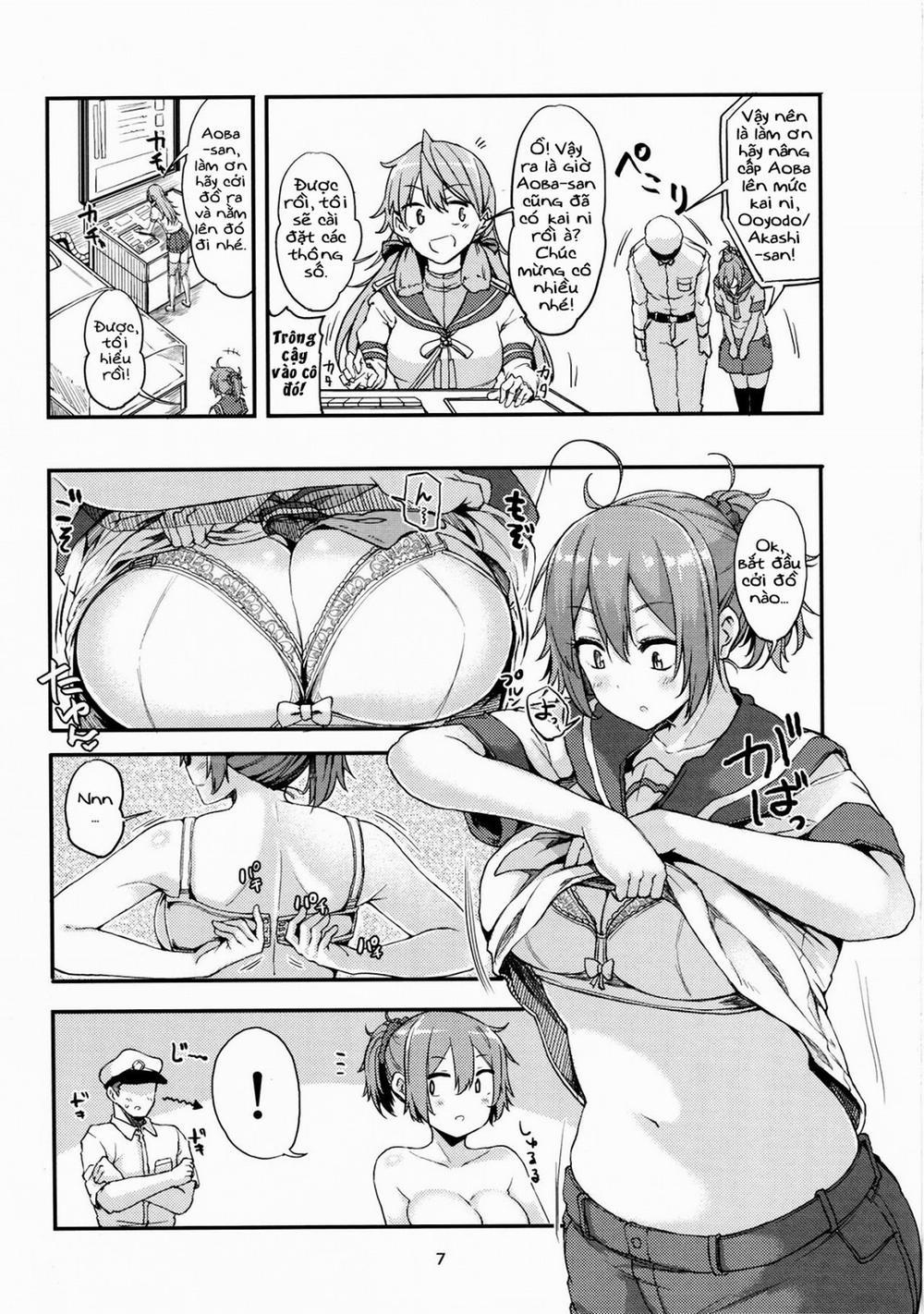 Motto X3 Aobax! Aoba Shiborarechaimasu!? (Kantai Collection) Chương Oneshot Trang 6