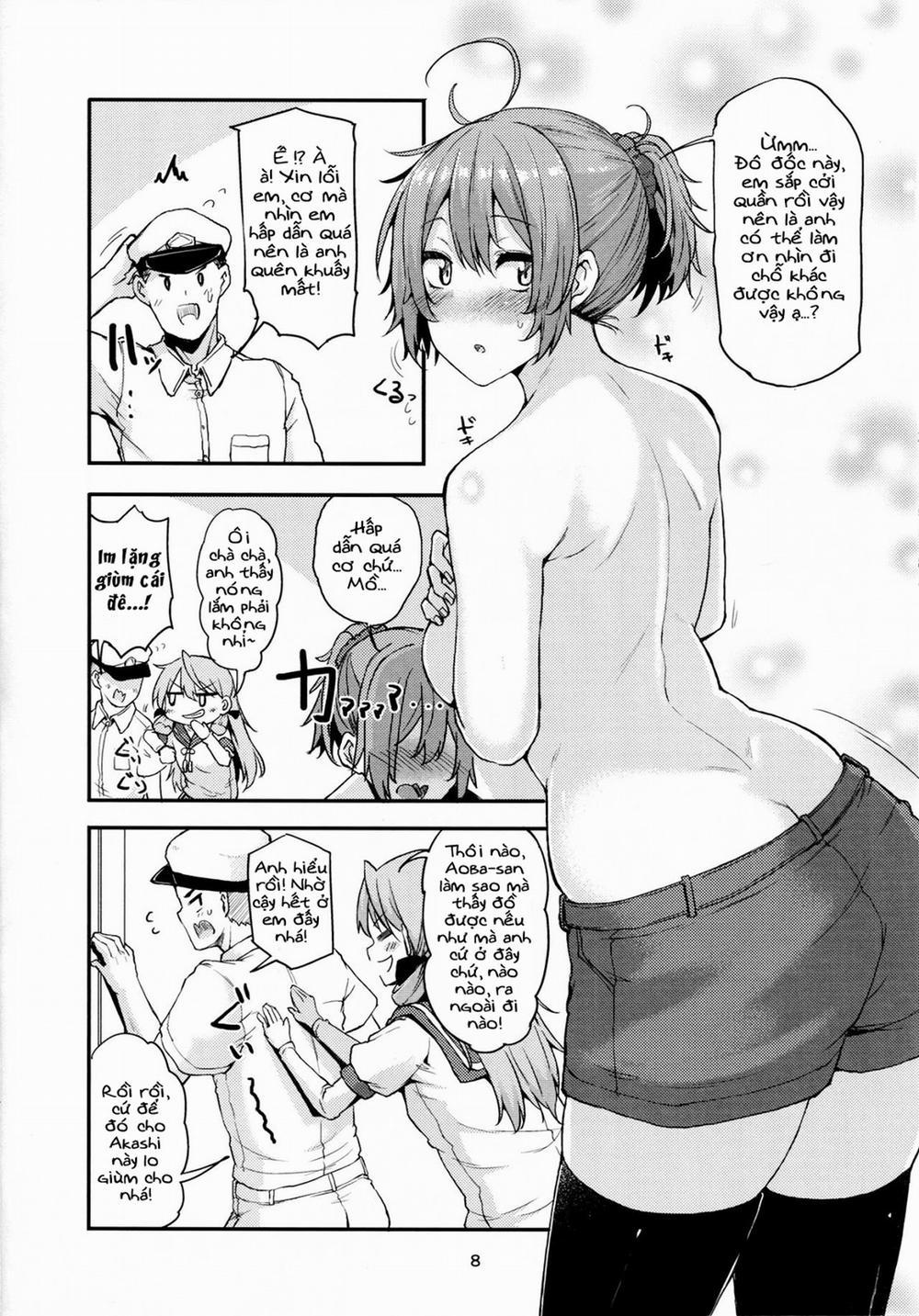 Motto X3 Aobax! Aoba Shiborarechaimasu!? (Kantai Collection) Chương Oneshot Trang 7