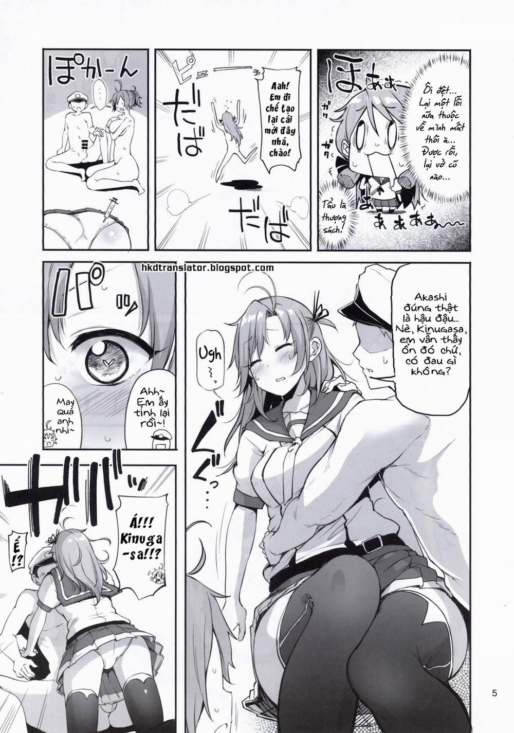 Motto x4 Aobax! with Kinugasa-san (Kantai Collection -KanColle-) Chương Oneshot Trang 4