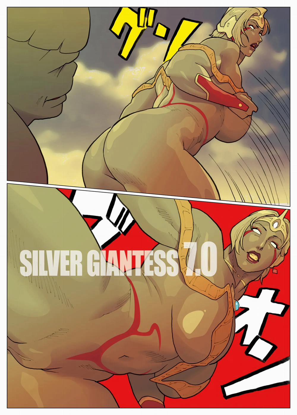 Mousou Tokusatsu Series: Silver Giantess 7 Chương Oneshot Trang 11