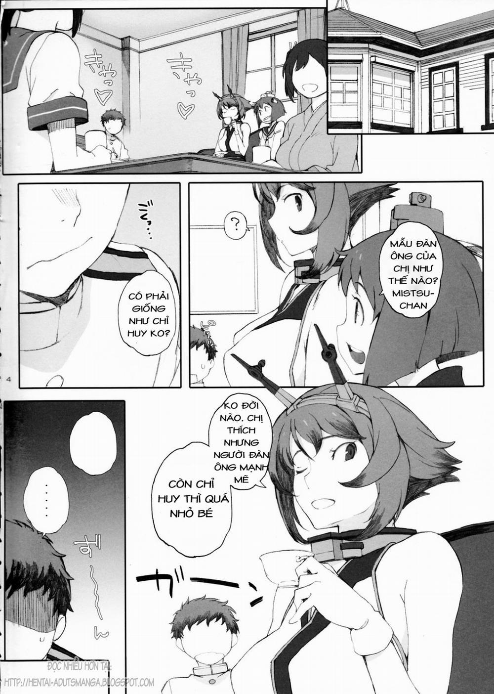 Mucchan To Chicchai Teitoku (Kancolle) Chương Oneshot Trang 4