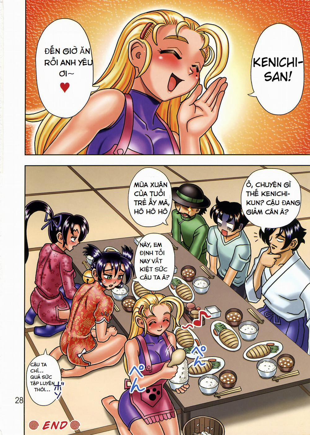 Muchi Muchi Angel Vol. 12 (Historys Strongest Disciple Kenichi) Oneshot trang 28