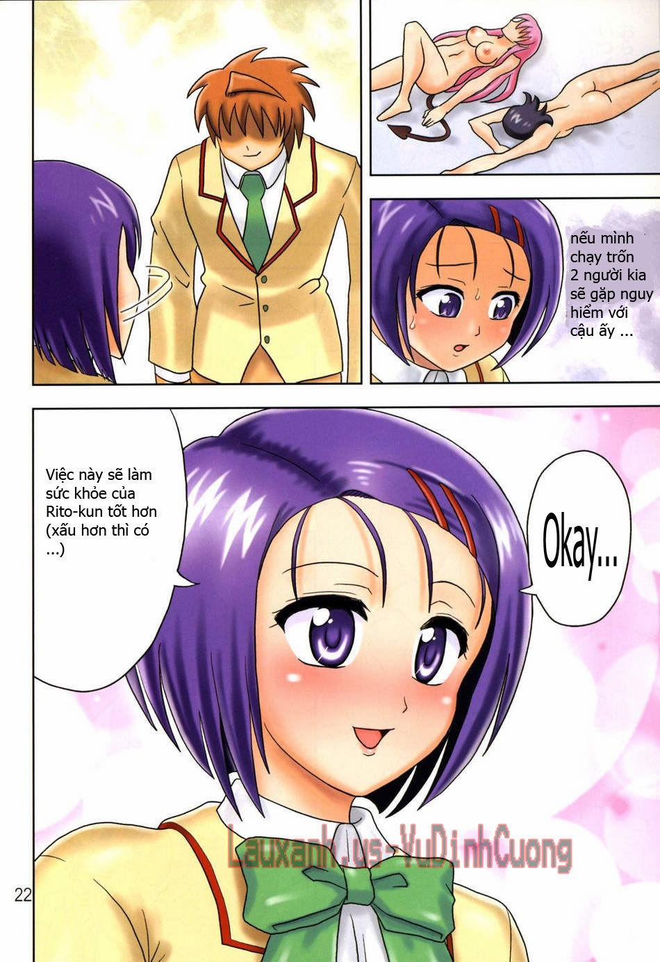 Muchi Muchi Angel Vol.14 (To Love-Ru) Oneshot trang 21