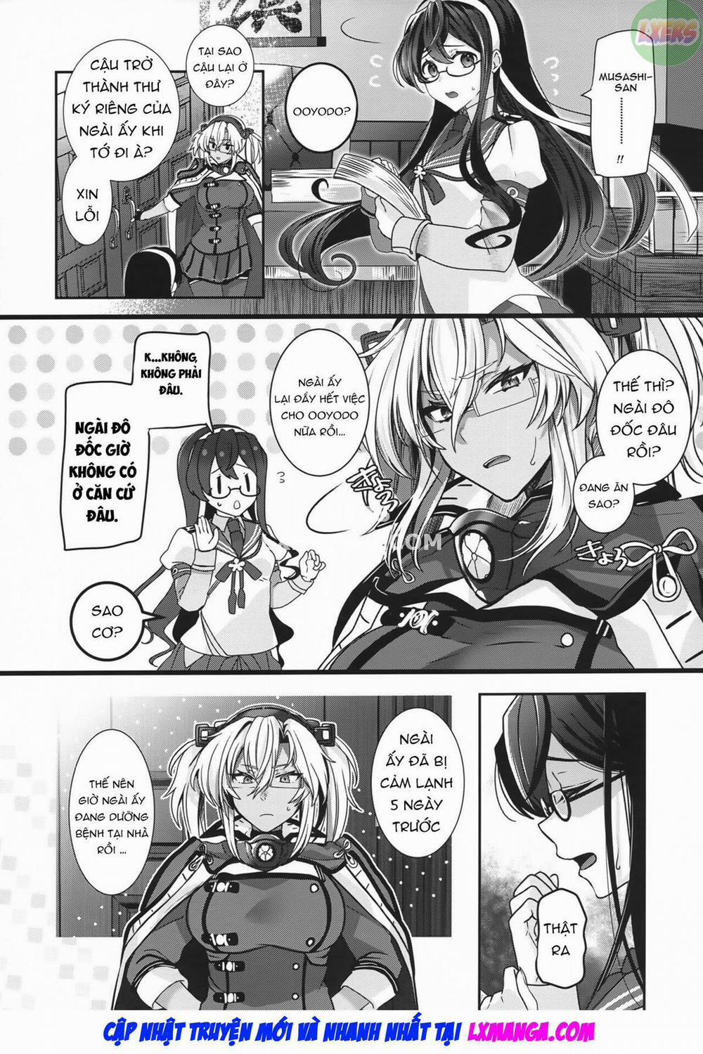 Musashi-san no Yoru Jijou Anata no Ai Kagi Hen Oneshot trang 5