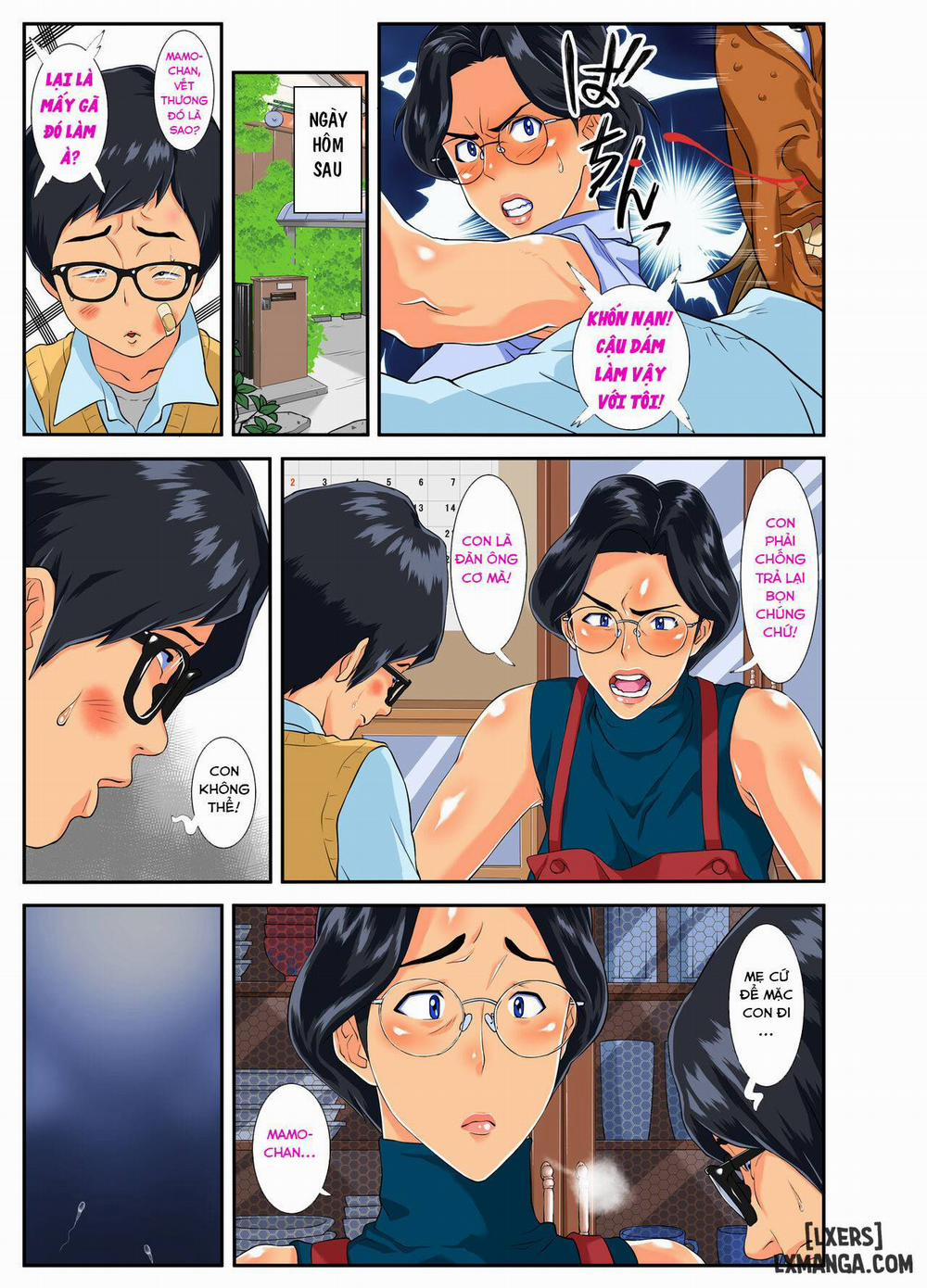 Musuko no Migawari ni Ijimekko ni Karada o Sashidasu Kimajime de Okatai Bakunyuu Mama! Oneshot trang 2