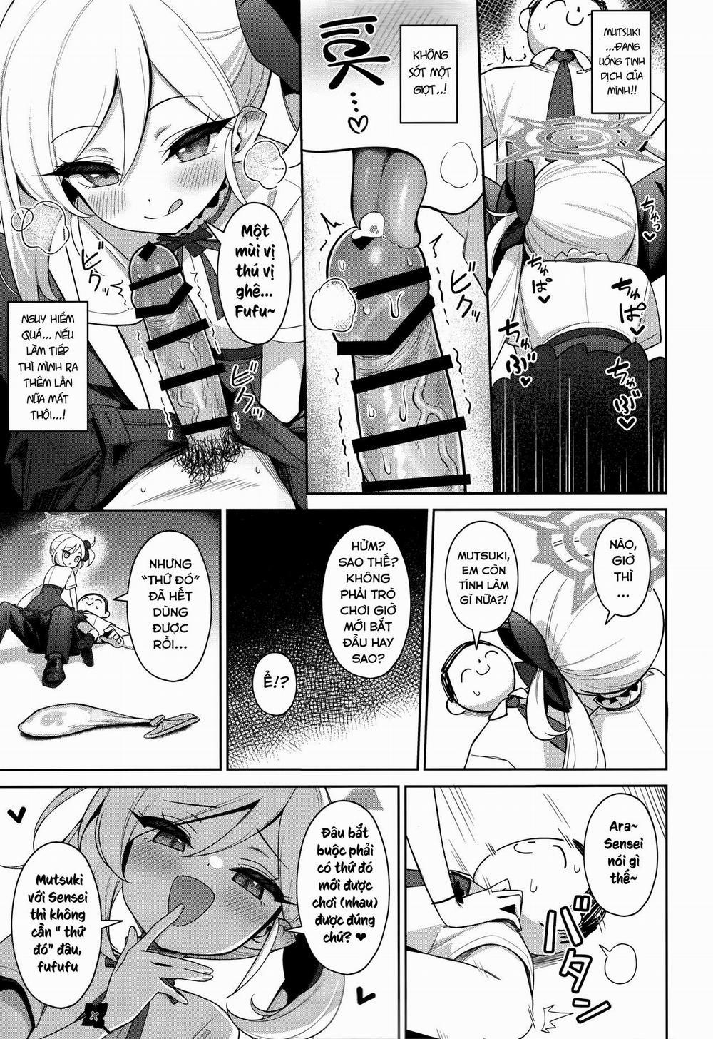 Mutsuki muốn chơi trò người nhớn Oneshot trang 11
