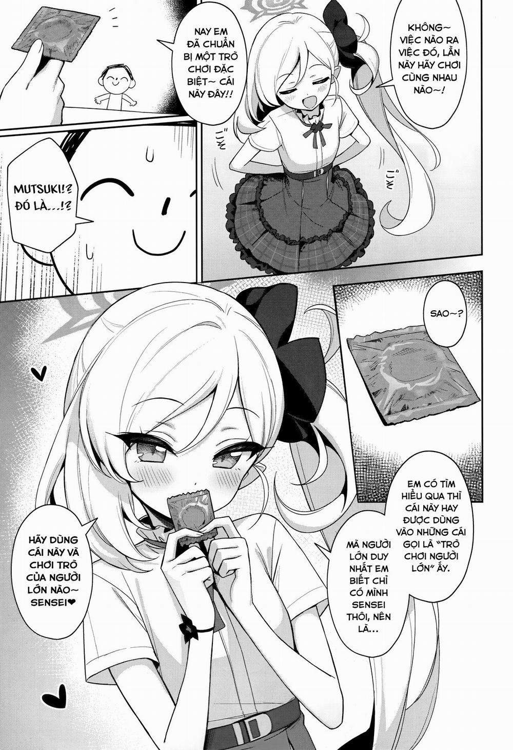 Mutsuki muốn chơi trò người nhớn Oneshot trang 5