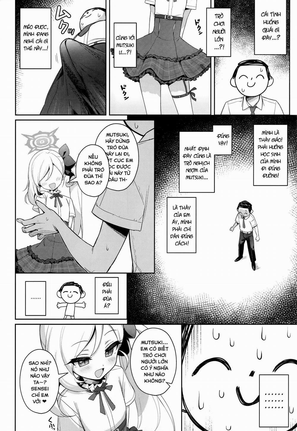 Mutsuki muốn chơi trò người nhớn Oneshot trang 6