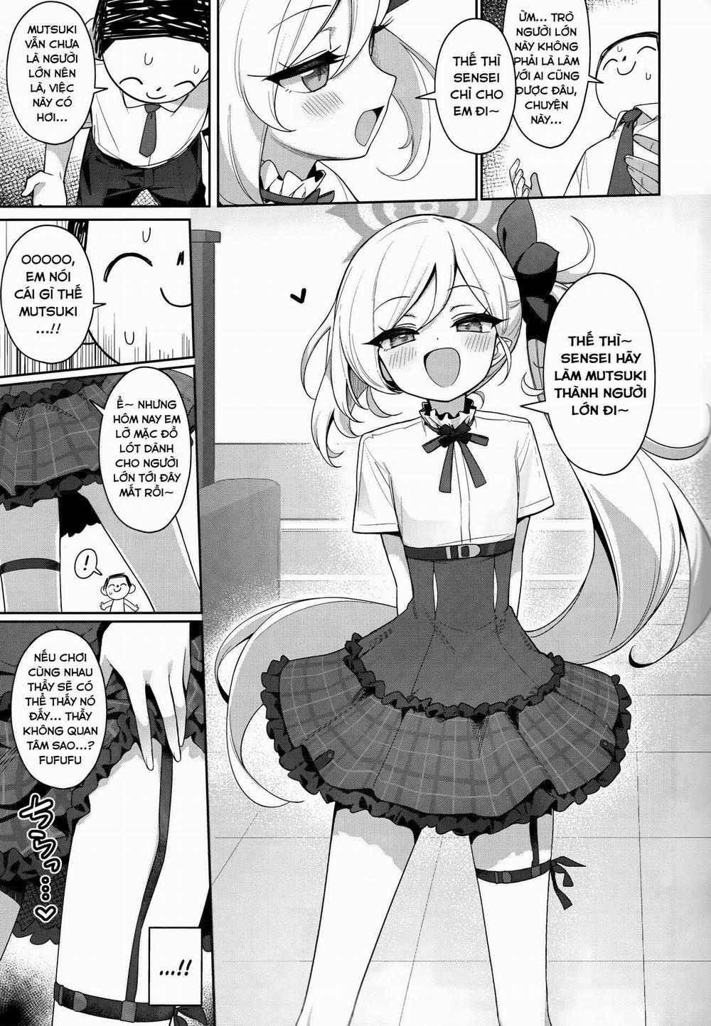 Mutsuki muốn chơi trò người nhớn Oneshot trang 7
